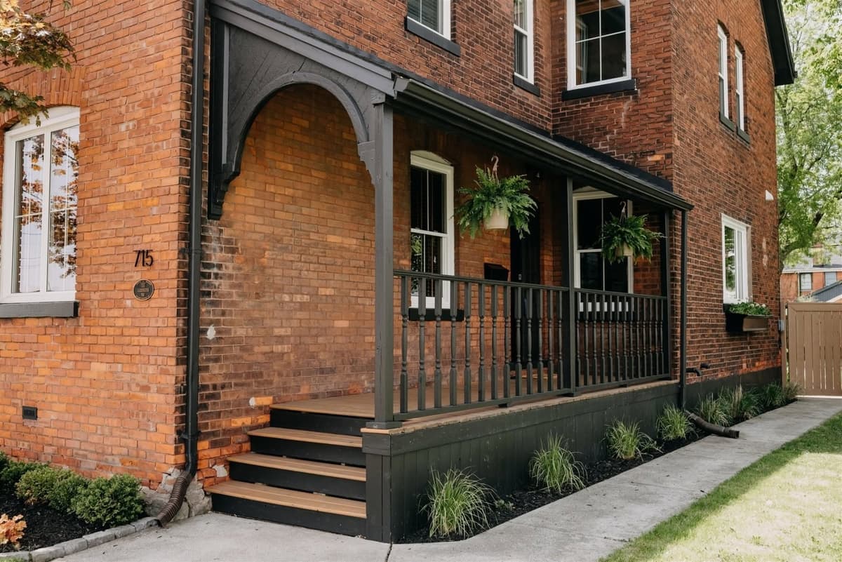 Calm Mind Psychology office at 715 Walker Rd, Windsor - Historic brick building exterior